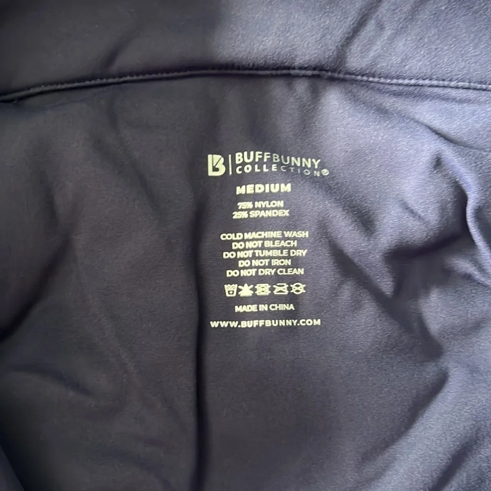 Buffbunny Phantom Jacket Nebula Navy Blue Medium athletic jacket long sleeve - Picture 8 of 14